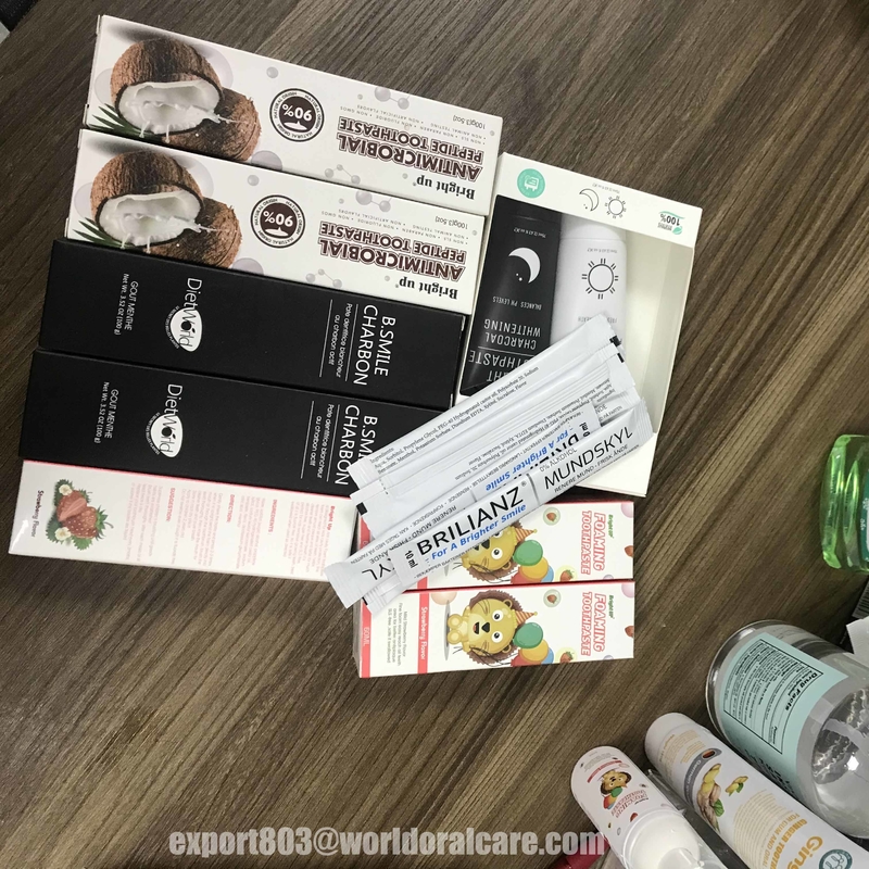 Beste Qualität erwachsene weiß werdene freie ursprüngliche Handelsmarke Zahnpasta Refeshens-Fluorids