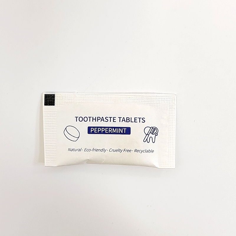 Hotel-Reise-Größen-Zahnweißungs-Tablet-feste Zahnpasta-organische Mundgeruch-Entferner-Mundwasser-Pillen-Minze
