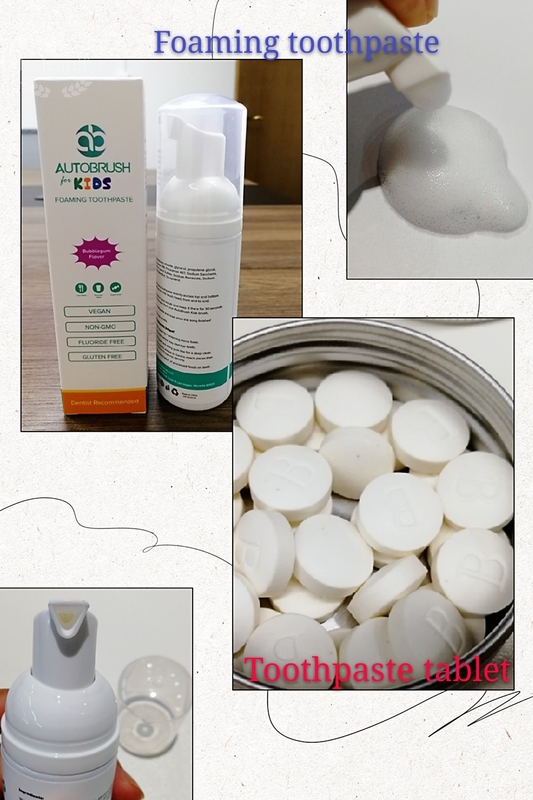 Organische Zahnweißungs-Zahnpasten bunter Crystal Anti Cavity SASO