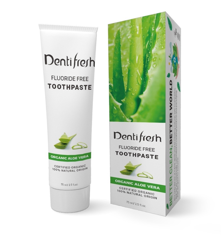 Neuzugang Dentifresh bestätigte natürliches toothpa Pflanzenauszug der organischen Zahnpflegebacknatronzahnweißung Aloeveras