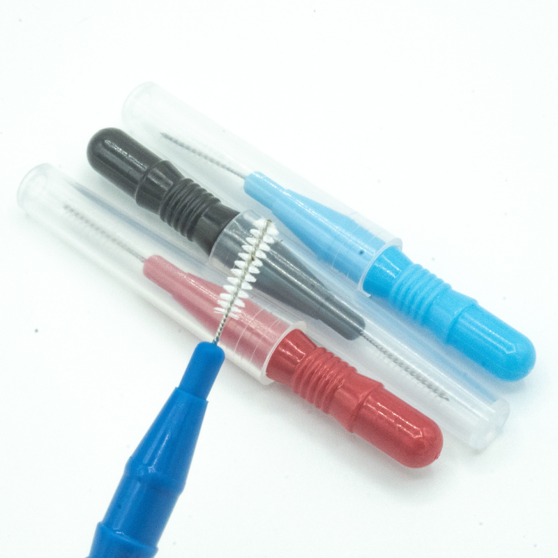 Bunter Zahnstocher eingepackte Interdental Bürsten-Zahnpflege-Reinigung für Haus