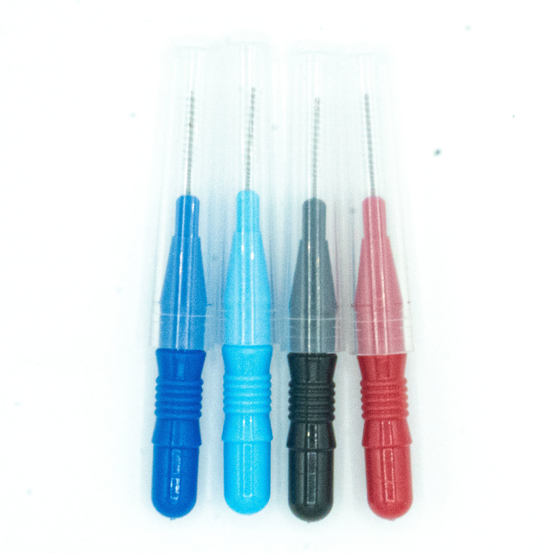 Bunter Zahnstocher eingepackte Interdental Bürsten-Zahnpflege-Reinigung für Haus