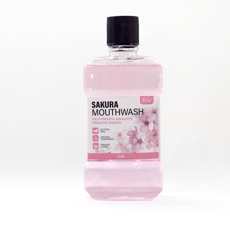 Nichtalkoholische Bio-Antibakterielle Mundgesundheitspflege Fruchtgeschmack 250 ml Mundwasser für die Zahnfleischgesundheit