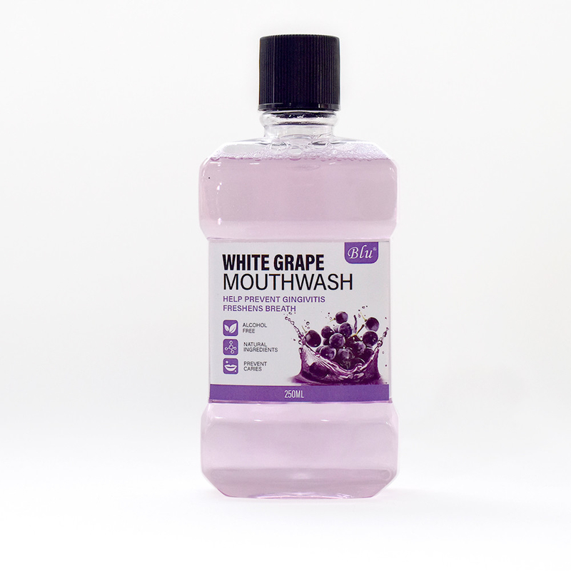 Nichtalkoholische Bio-Antibakterielle Mundgesundheitspflege Fruchtgeschmack 250 ml Mundwasser für die Zahnfleischgesundheit