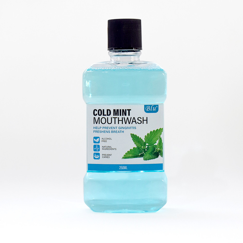 Nichtalkoholische Bio-Antibakterielle Mundgesundheitspflege Fruchtgeschmack 250 ml Mundwasser für die Zahnfleischgesundheit