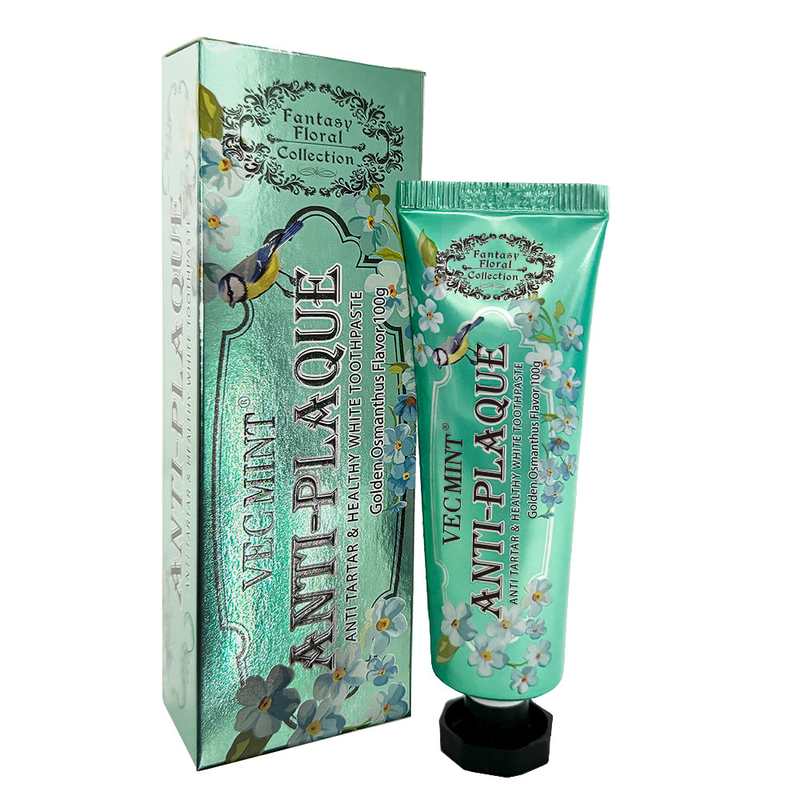 Zahnbleichmittel mit Sorbitol Silizium 400 g Weißpapier Tube Karton