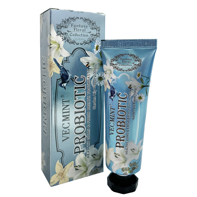 Zahnbleichmittel mit Sorbitol Silizium 400 g Weißpapier Tube Karton