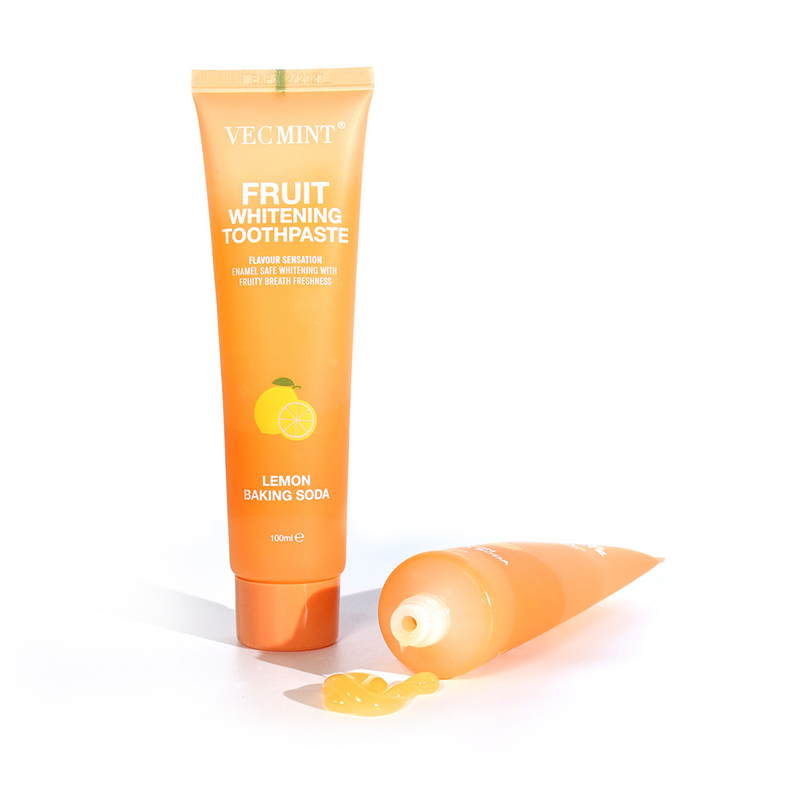 VEC MINT 100 ml Fruchtgeschmack Zahnbleichmittel Grundreinigung Mundpflege Erfrischende Zahnpasta