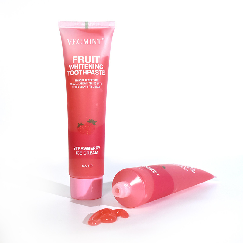 VEC MINT 100 ml Fruchtgeschmack Zahnbleichmittel Grundreinigung Mundpflege Erfrischende Zahnpasta