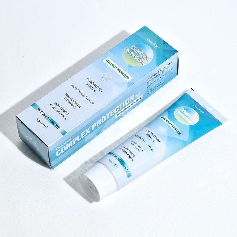 DENTIFRESH 100g Hydroxyapatit Zahnpasta Minzgeschmack Zahnpasta für Erwachsene Custom Logo Zahnpasta