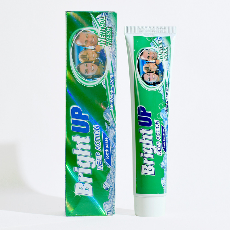 Aufhellen Deep Action Menthol Frische Zahnpasta 120 ml - Erleben Sie ein sofortiges Kühlgefühl