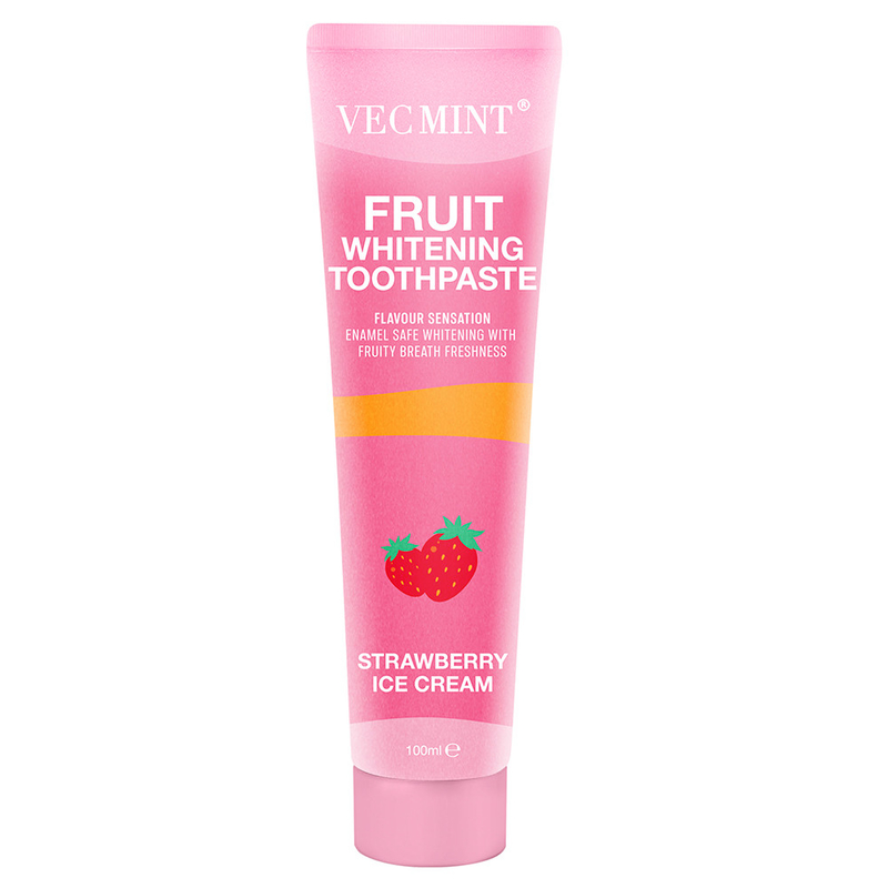 Vecmint 100ml Fruchtbleiche Zahnpasta Sammlung inklusive Wassermelone Probiotika Zitrone Backpulver & mehr Besseres Lächeln