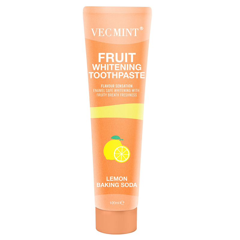 Vecmint 100ml Fruchtbleiche Zahnpasta Sammlung inklusive Wassermelone Probiotika Zitrone Backpulver & mehr Besseres Lächeln
