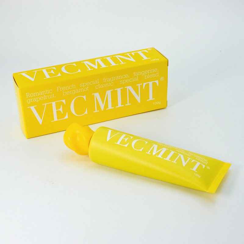 100 g heiß verkaufte VECMINT Zahnpasta: ein exquisites französisch inspiriertes Aroma aus Grapefruit, Bergamotte und Tangerine
