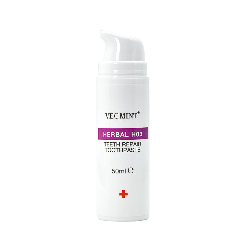 VECMINT Herbal H02 Anti-empfindliche Zahnpasta - 50 ml, beruhigende Formel für empfindliche Zähne