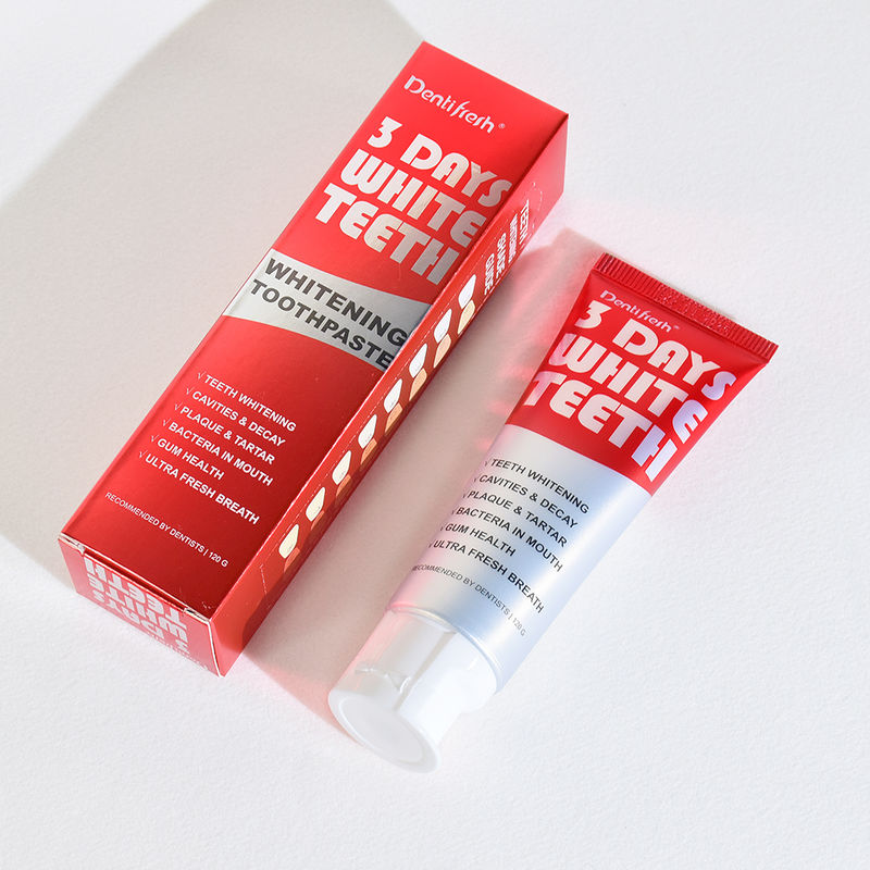 3-Tage-Zahnaufhellungs-Zahnpasta mit Natriumphytat für ein strahlenderes Lächeln