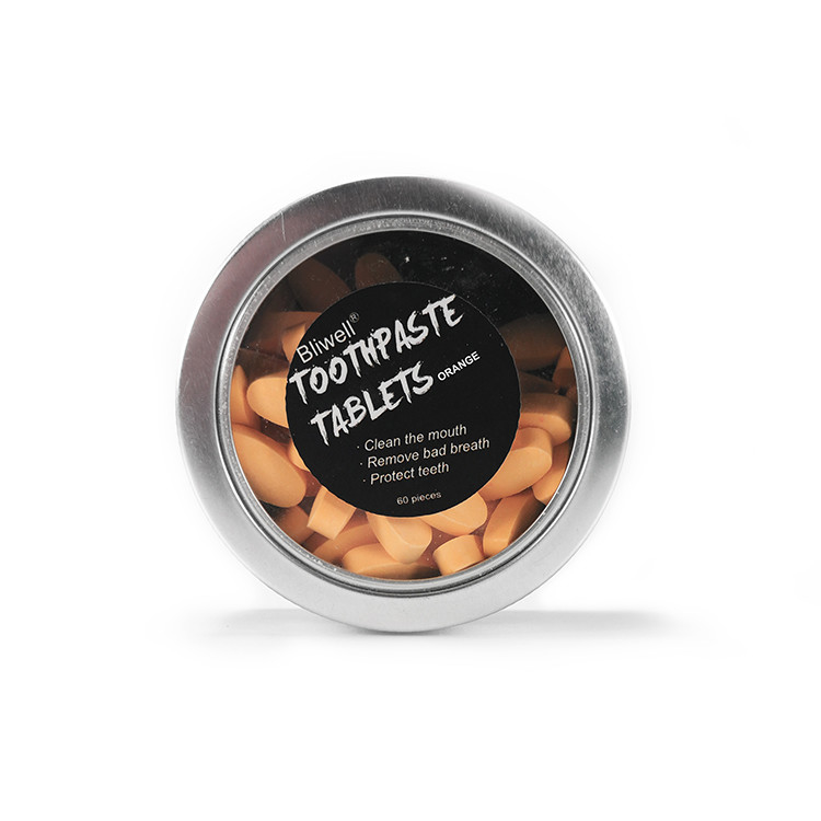 feste Zahnweißungs-Tablet-natürliches Kräuterwesentlich-Kaugummi-Aroma des Ausgangs0.7g/pc