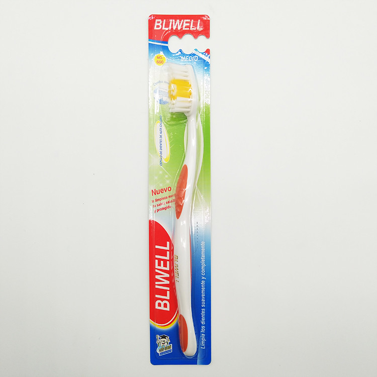Großhandels-Griff-Plastiksaubere weiche wiederverwendbare mündlichzahnbürste Soems Eco freundlicher Farb