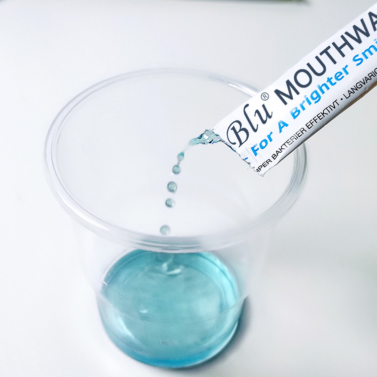 Tadelloses Aroma-alkoholfreie Mundwasser-Flüssigkeit mit Eigenmarke der Kissen-Taschen-10ml